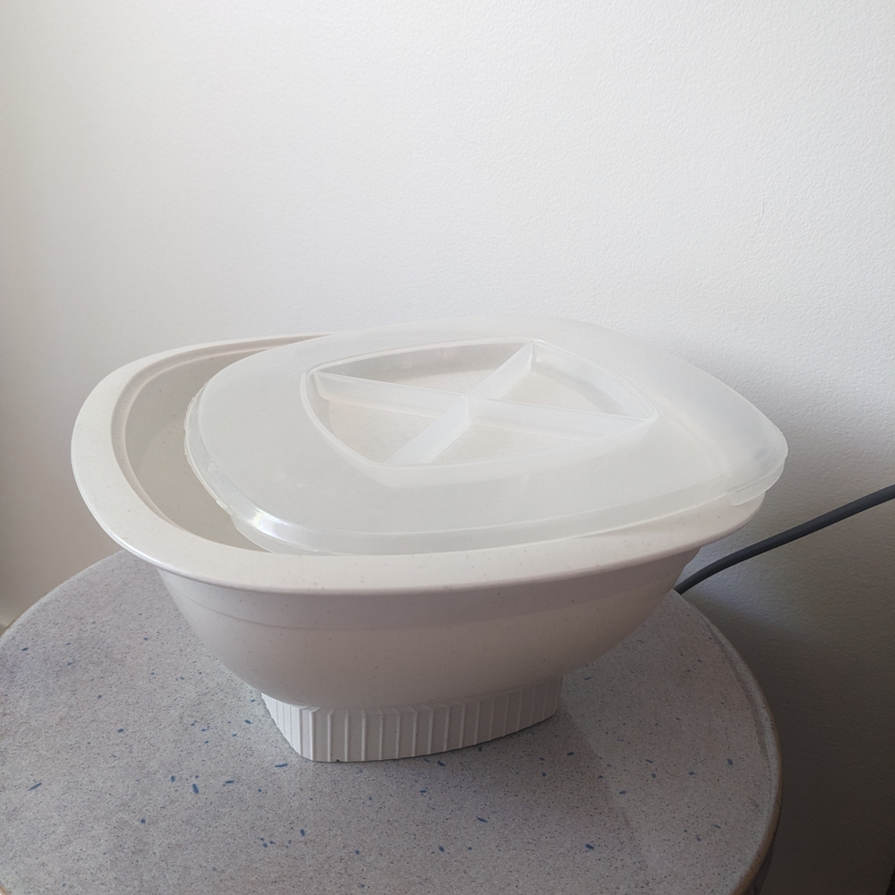 NordicWare White Popcorn Popper Bowl